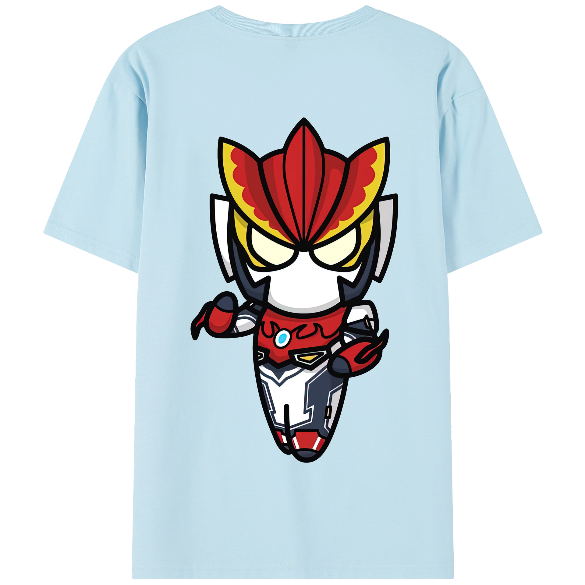 （画像用） ウルトラマン Ultraman 綿100％半袖Tシャツ（背面プリント）